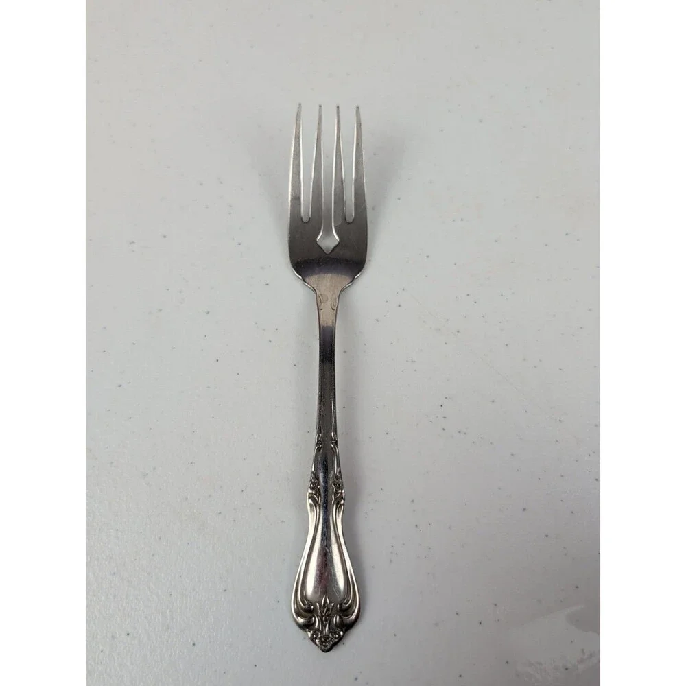 Oneida Northland Stainless Steel Floral Salad Fork Replacement Salad Fork